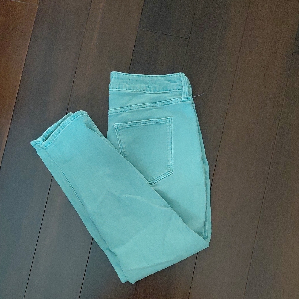 Universal Thread Mint Green Midrise Skinny Jeans Modern Fit